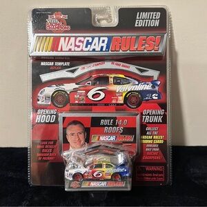 1999 Racing Champions Ltd. Edition NASCAR RULES! Mark Martin #6 1:64 Scale~NEW!